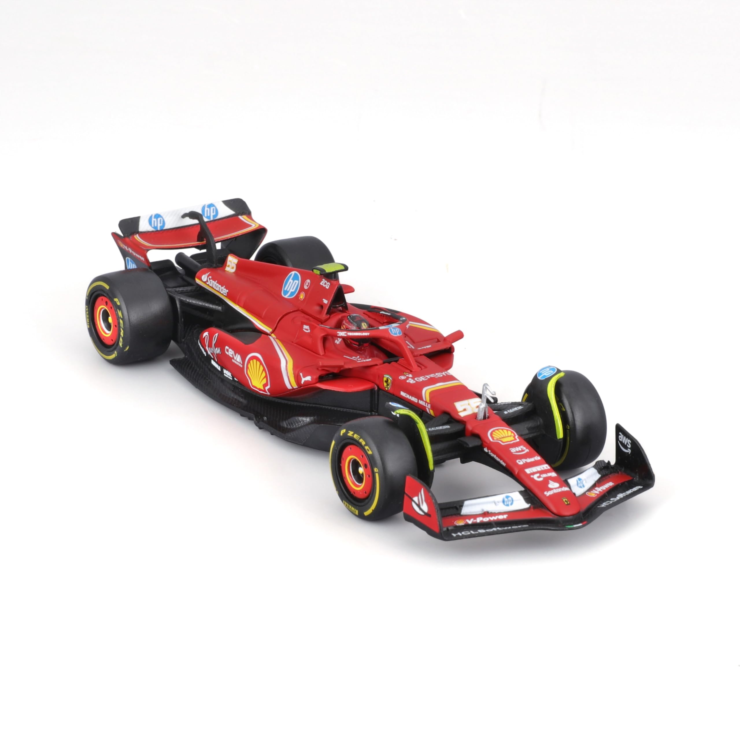 Amazon.com: Xiangtat 1/18 Model Car for Ferrari SFR F1 2024