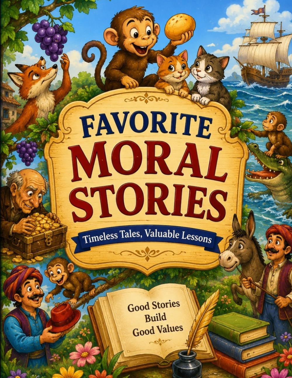 Favorite Moral Stories for Kids: Little Stories, Big Lessons