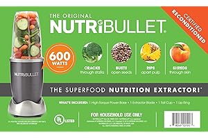 NutriBullet Certified Reconditioned 600 Watt