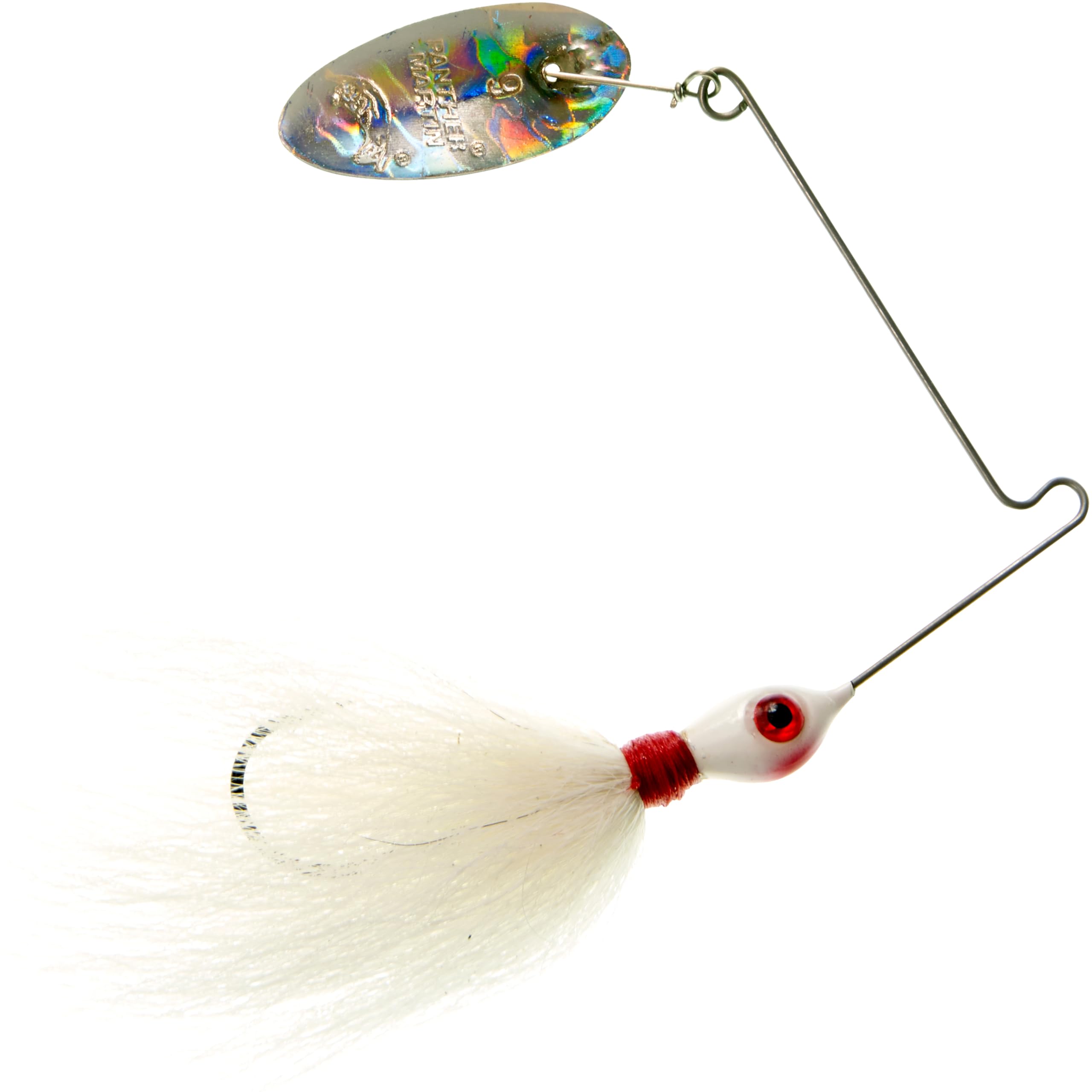 banshee fishing lure Panther Martin Bearded Silver/White 1/4 oz : Sports & Outdoors accurate casts with artificial fishing rod bag Color:Metallic Gunsmoke Yo-Zuri SuperBraid Yellow 10