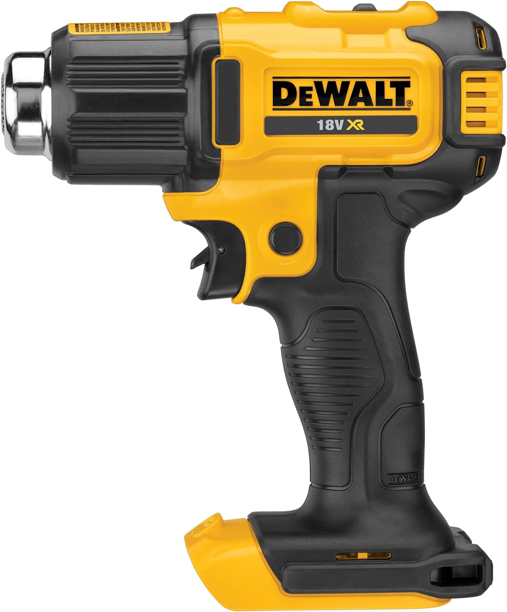 DCE530N-XJ Cordless Hot Air Gun, 18 V, Black/Yellow - (AU PRODUCT)