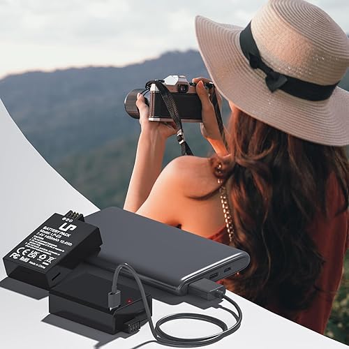 Vista 30 de LP Paquete de baterías E5, paquete de 2 baterías de 1600 mAh compatibles con Canon EOS Rebel XS, Rebel T1i, Rebel XSi, 1000D, 500D, 450D, Kiss X3, 2