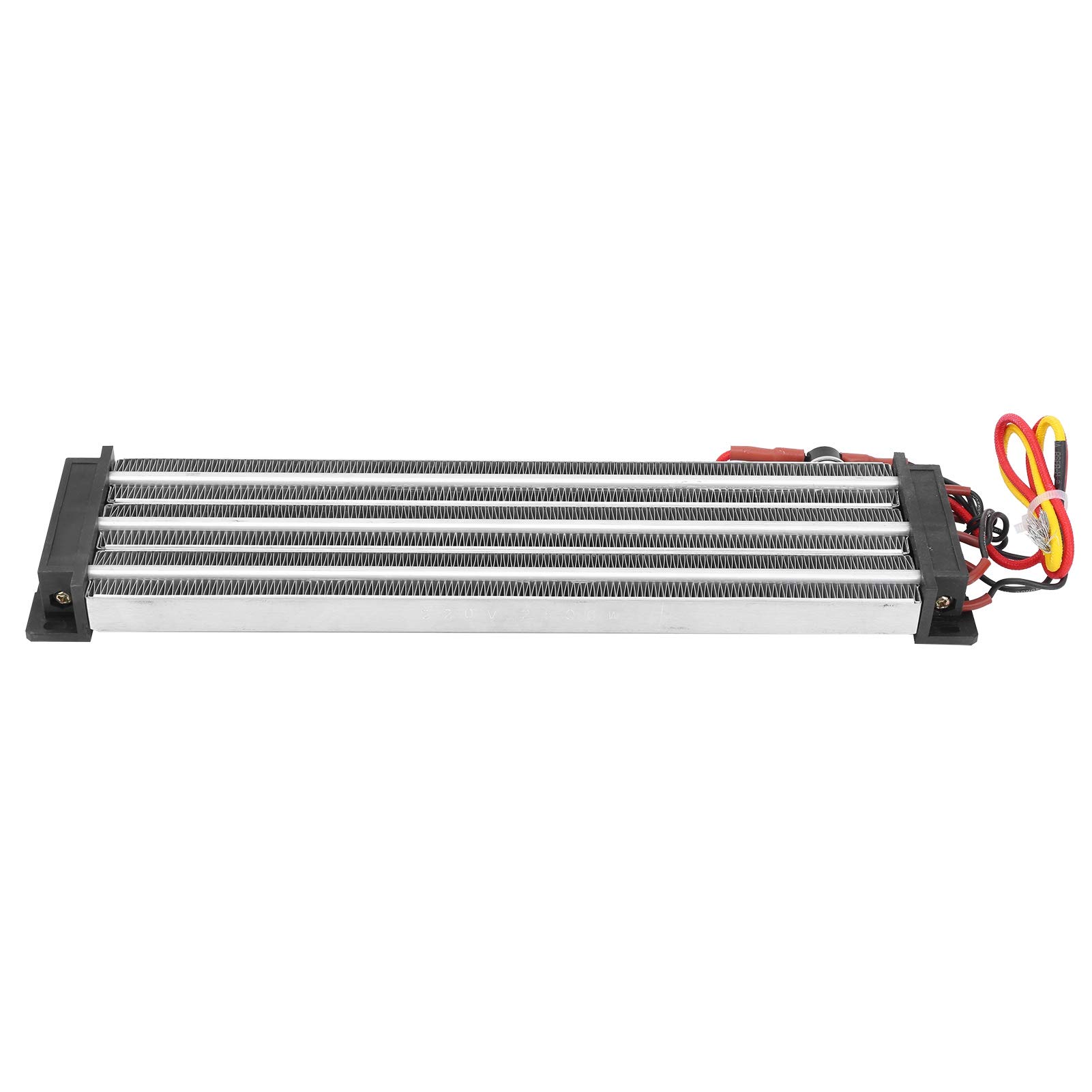Ausla Calentador de Aire de Cerámica PTC Componente de Calefacción PTC Aislado AC220V 2500W Tubo de Aluminio de Temperatura Constante Calor Rápido para Calentador Humidificador Secador Ventilador