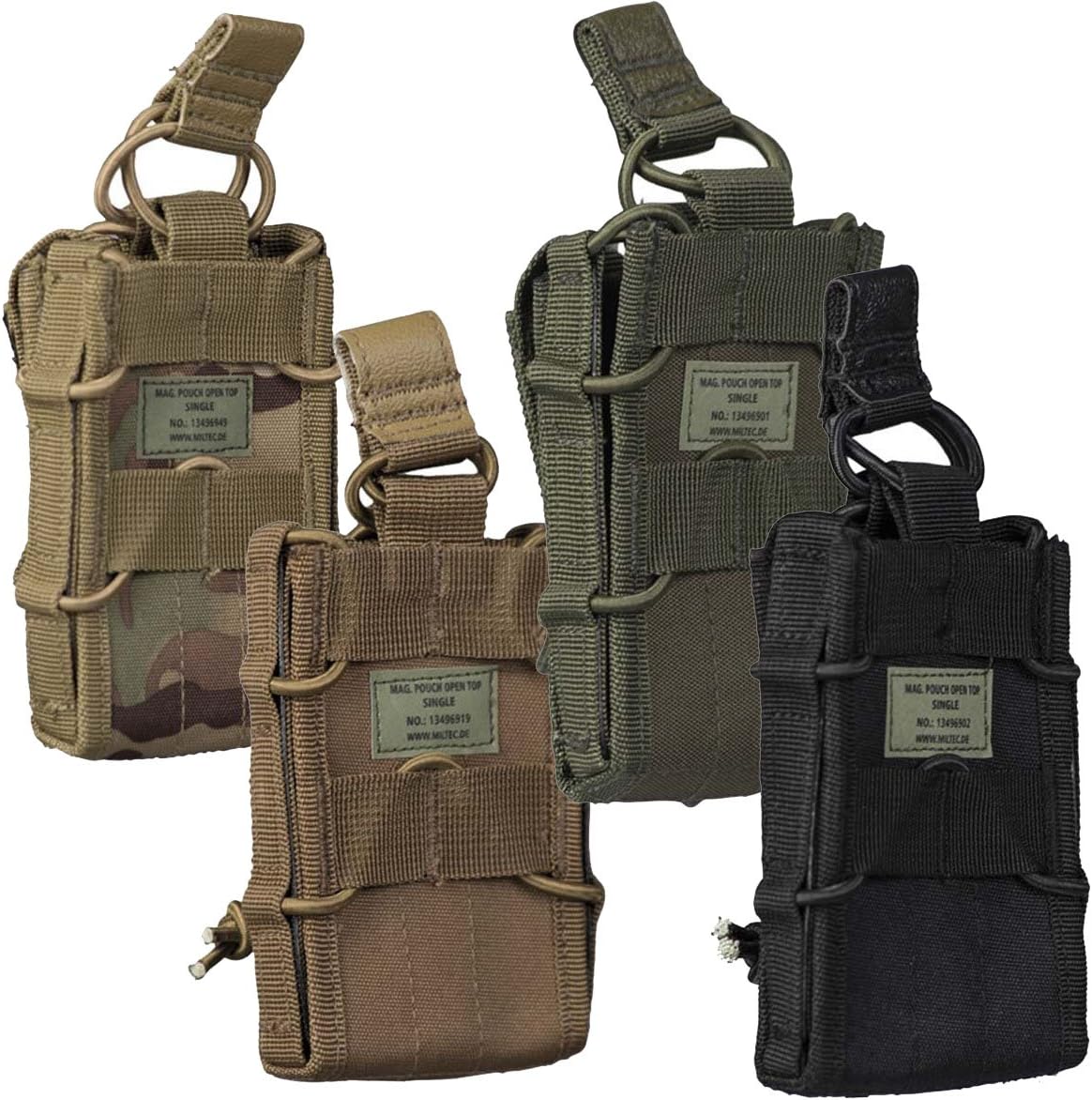 Mil-Tec Mag Pouch Open Top Single Dark Coyote