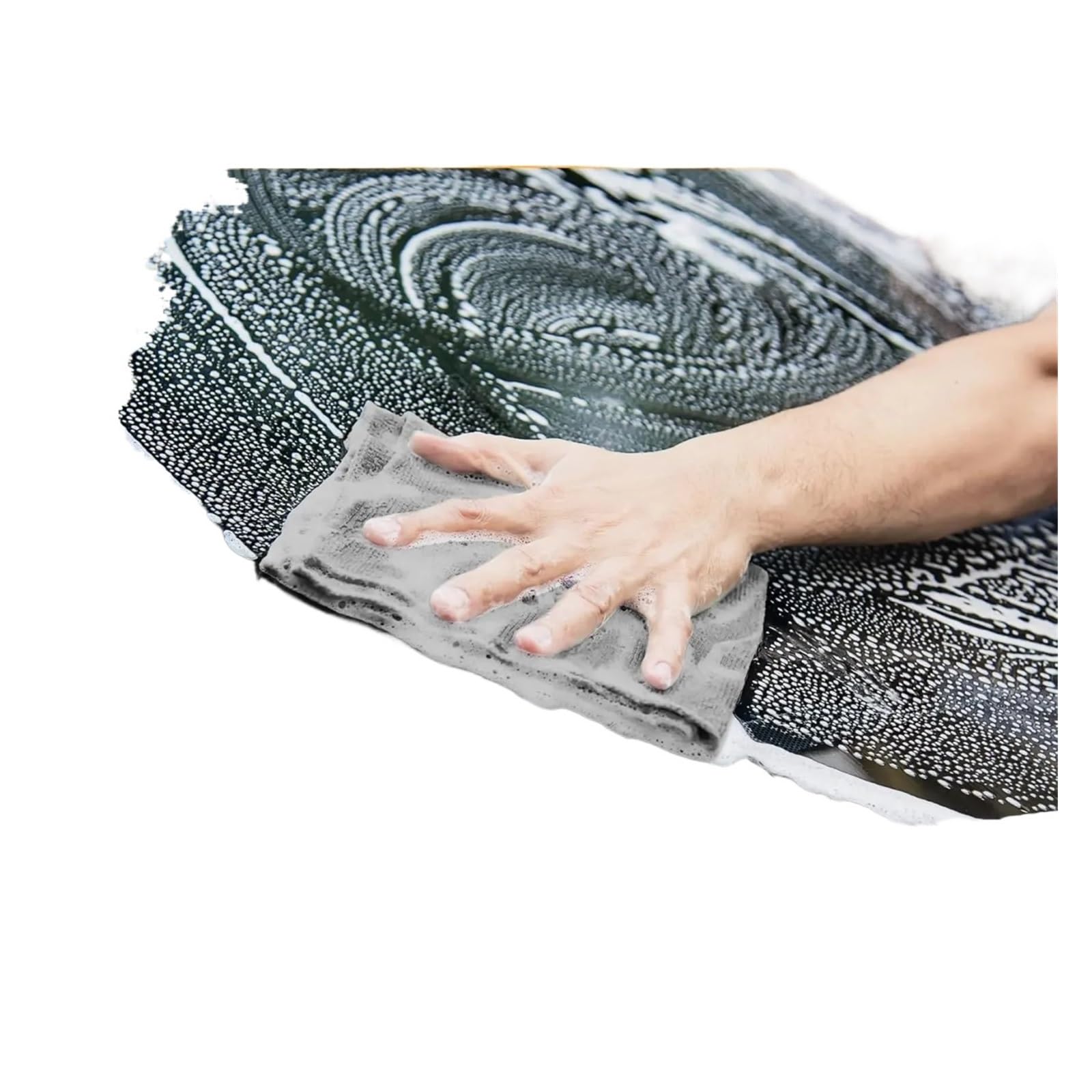 Thick Microfiber Cleaning Cloths - Lint Free Reusable Towels for Car Windows and Home Use 100pcs