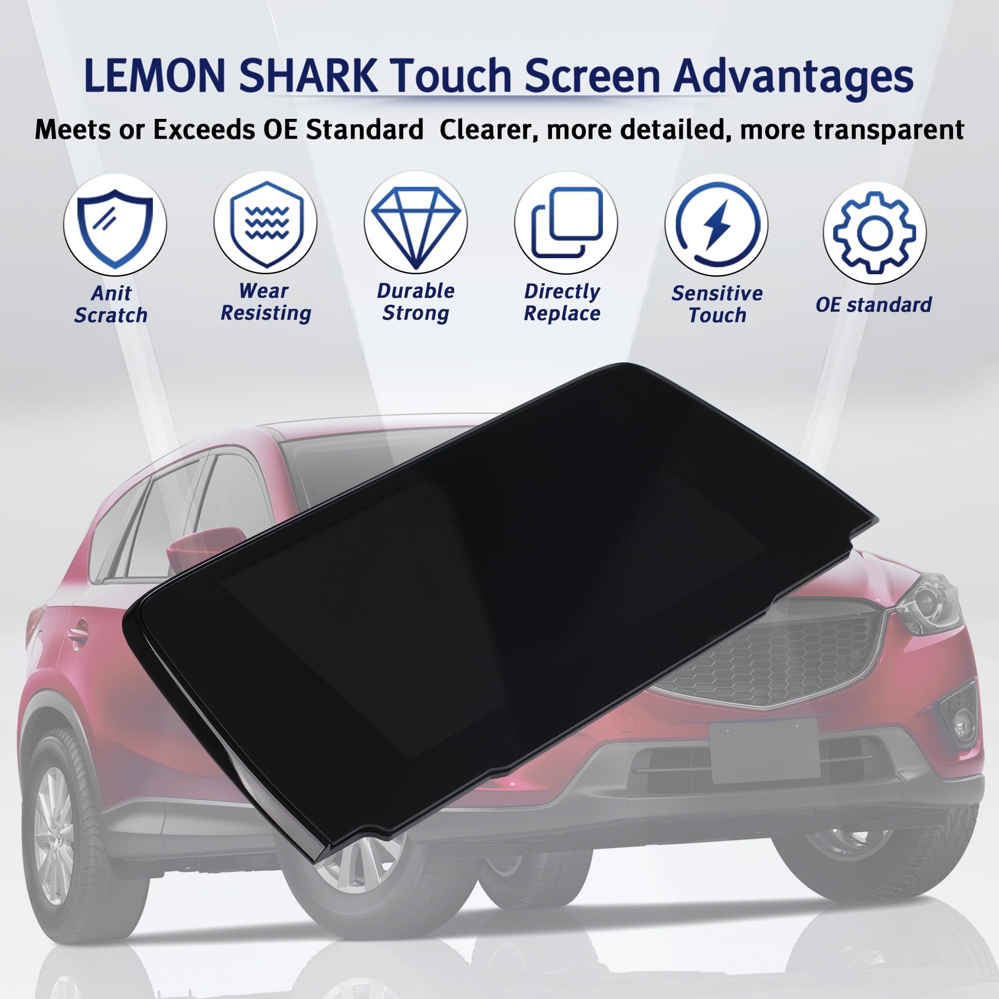 Amazon.co.jp: LEMON SHARK 7インチ タッチスクリーン