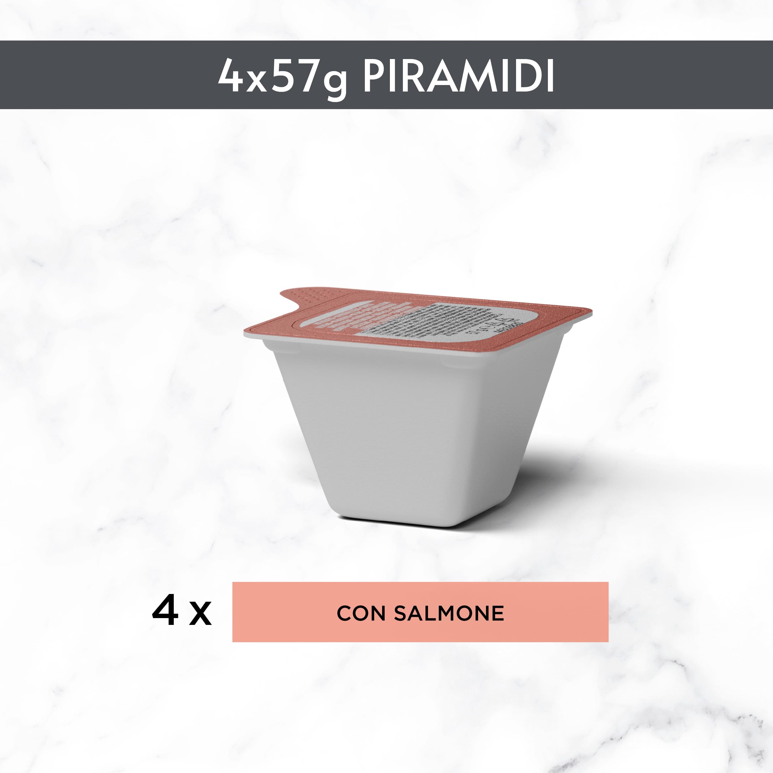 GOURMET Revelations Cibo Umido per Gatti Adulti Mousse con Salmone e Tonno 48 Confezioni da 57g