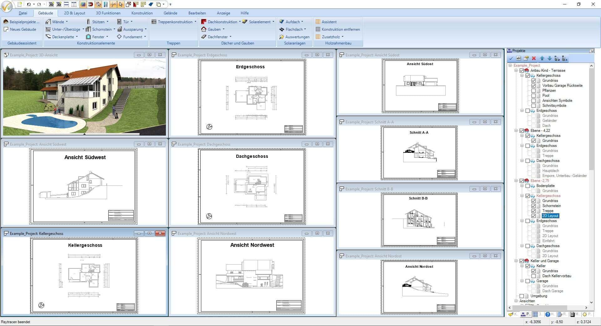 Ashampoo 3D CAD Professional 14 – Professionelle 2D/3D-CAD-Planung für Architektur, Konstruktion & Design mit realistischer Visualisierung | 1 Gerät | 1 Benutzer | PC Aktivierungscode per Product Key