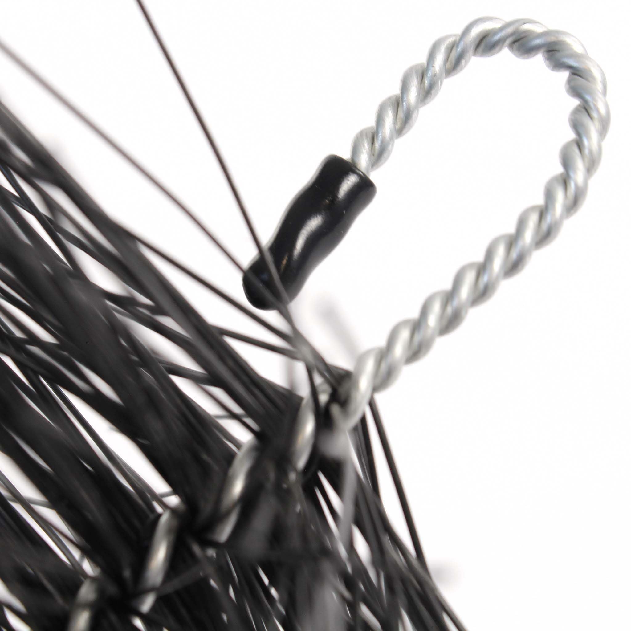 Wiltec Black Brush Filterbürste Für Teiche, Set Aus 24 Filterbürsten