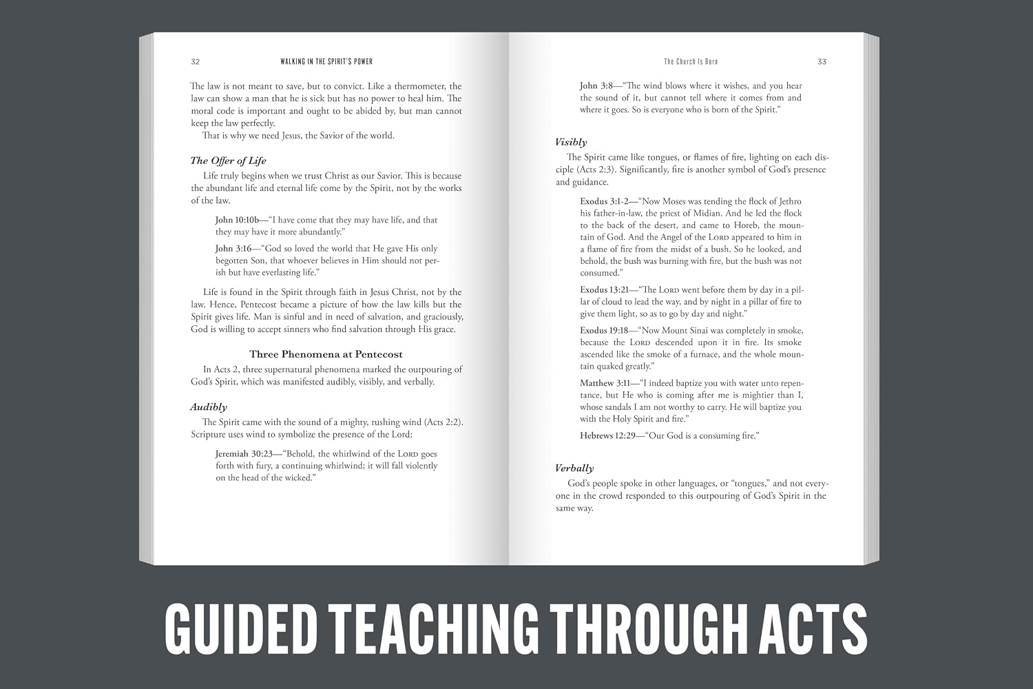 Walking in the Spirit’s Power: A Chapter by Chapter Study of Acts for Experiencing Authentic Christianity