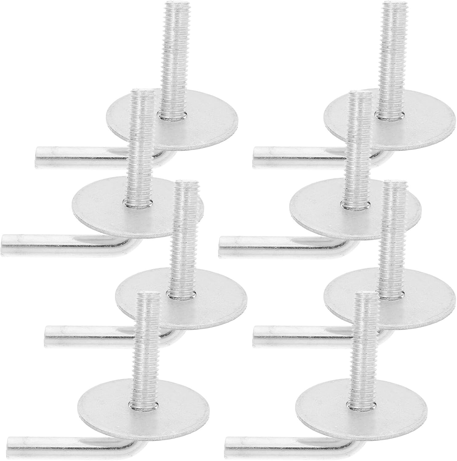 Zerodeko 8pcs Fan Base Screw Kit Metal Fan Pedestal Bolts with Flat Head and Replacement