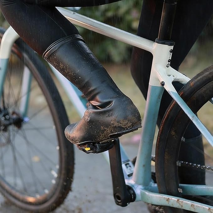 Protectores de silicona para zapatos de ciclismo talla Small miniatura 4