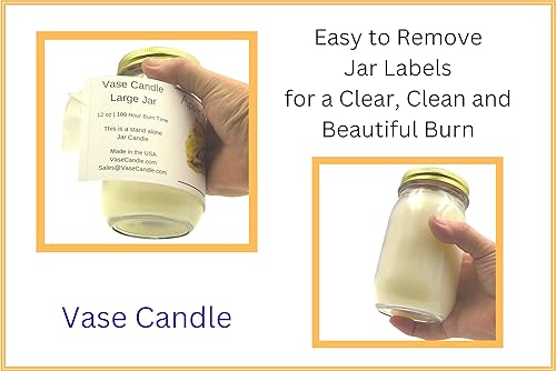 Vista 14 de Gardenia Vase Candle - Gardenia Flowers. (Refill Candle)