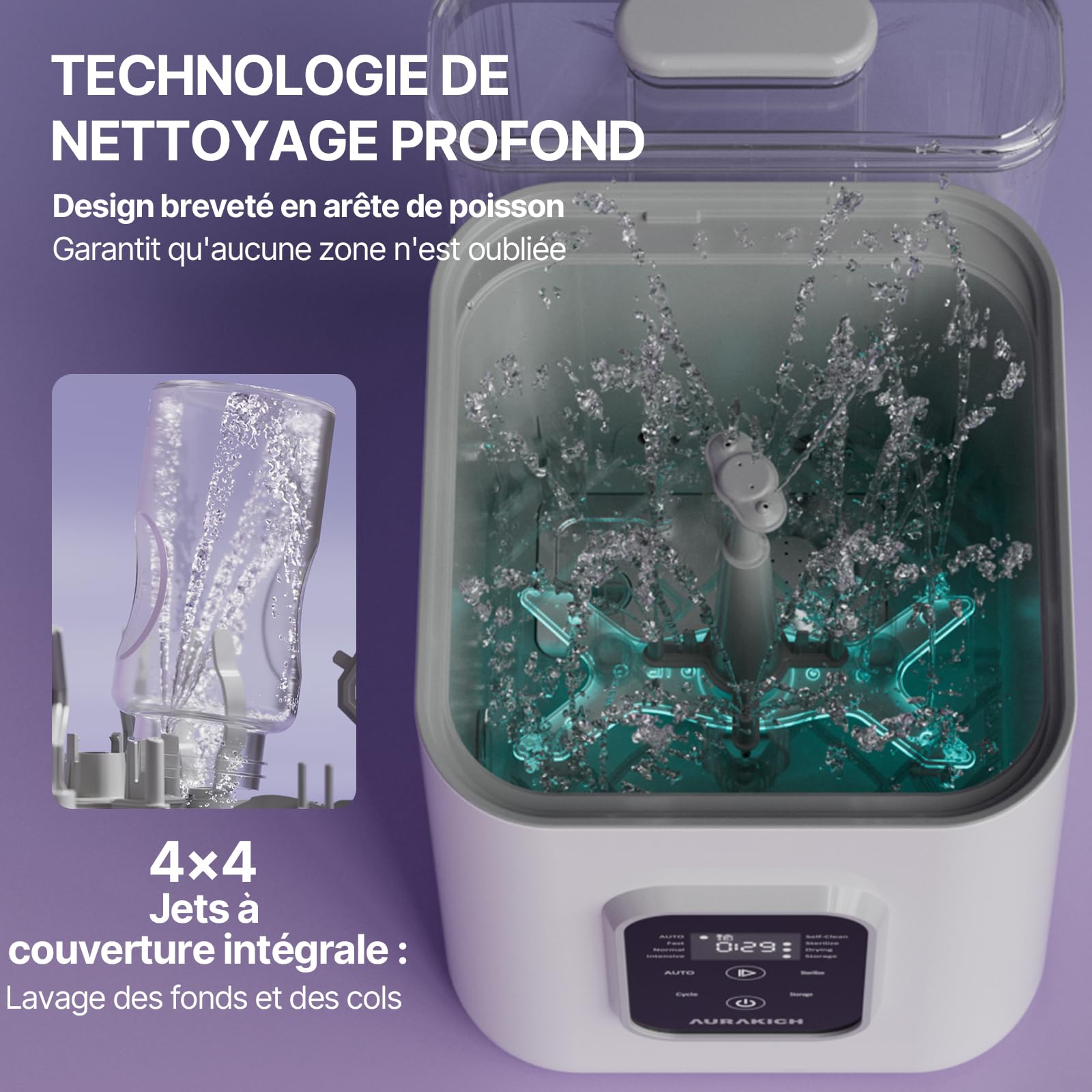 Lave Biberon Stérilisateur Sécheur | Bottle Washer