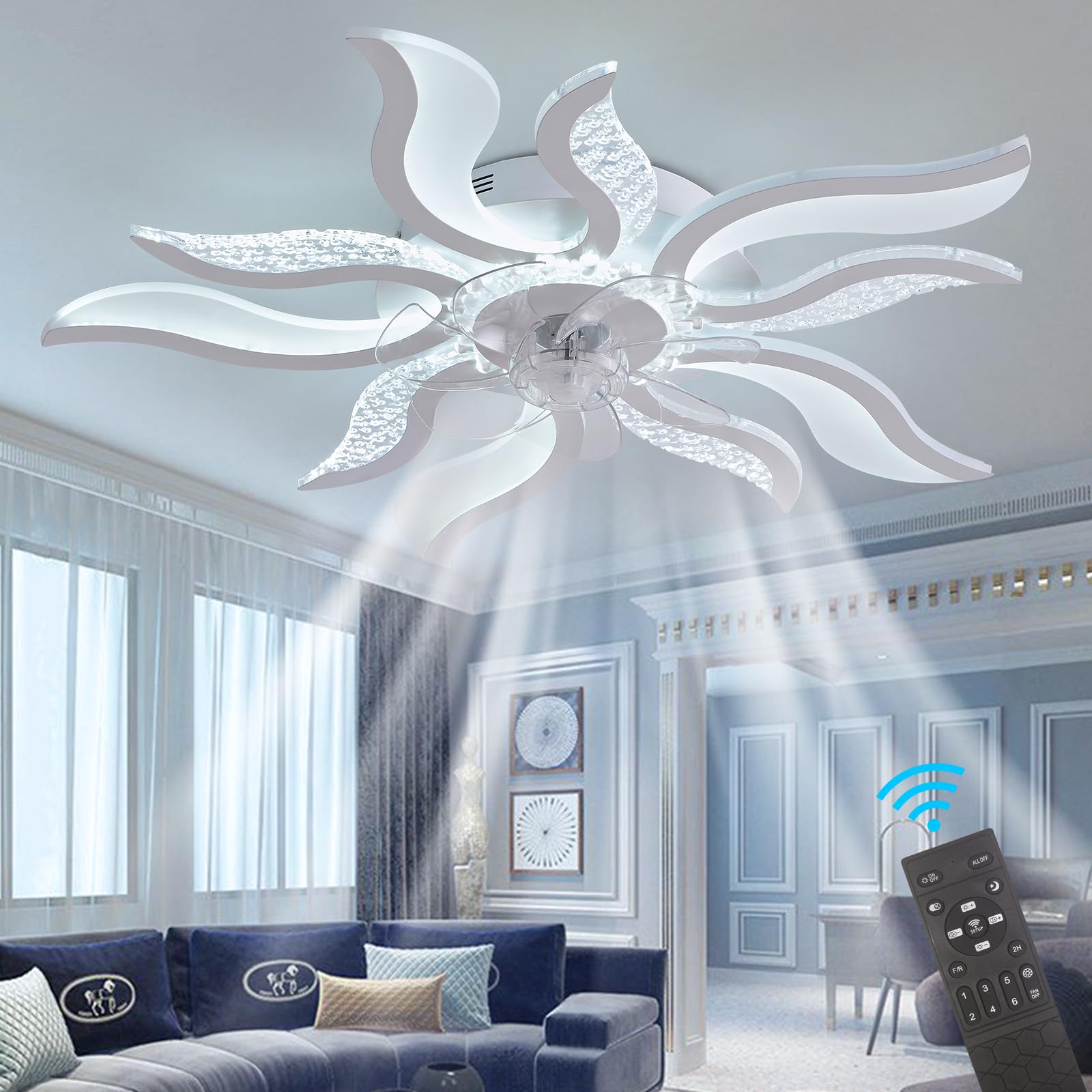 Geometric Ceiling Fan at Willie Mixon blog
