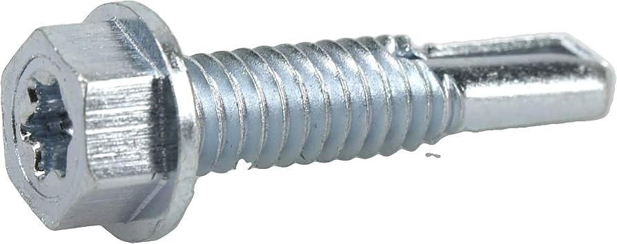 Amazon.com: Power Pro Premium Self-Drilling Metal Screws, Zinc