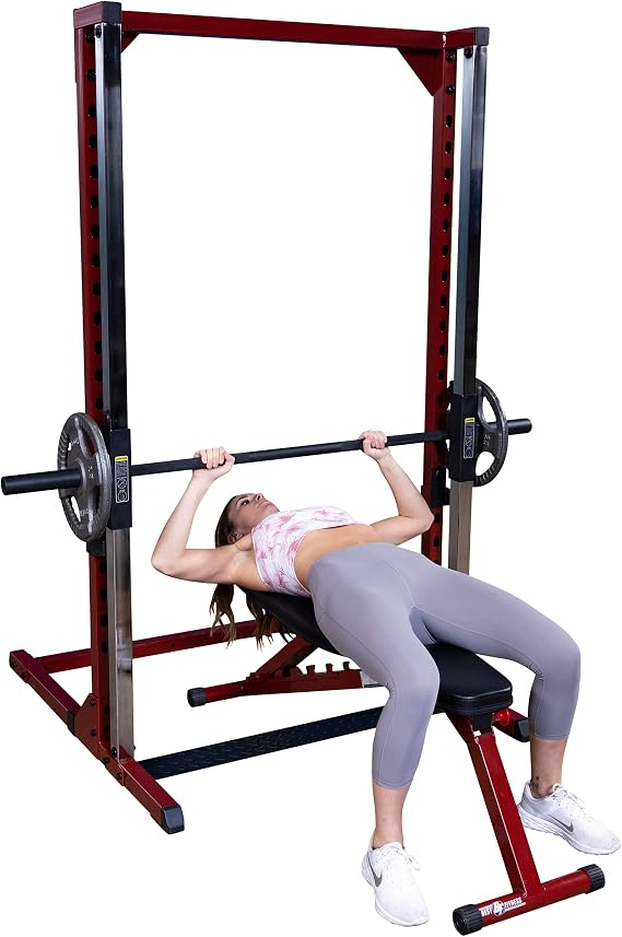 Body-Solid Best Fitness BFSM250P4 Smith Machine Package with LAT Attachment and Bench