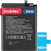 MOBILEX® BN46 Battery for Xiaomi Redmi 7 / Redmi Note 8 / Redmi Note 8T / Redmi Note 6 Pro | 4000mAh – OEM | Internal Replacement with Adhesive | Original Capacity