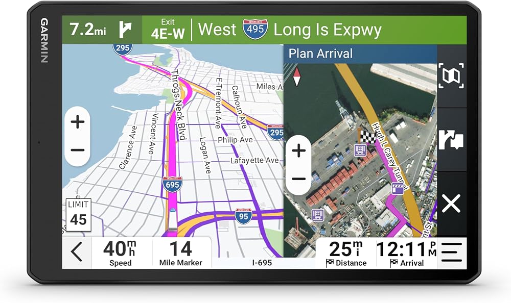 Garmin dēzl™ OTR1020, 엑스트라 라지 25.4cm(10인치) GPS 트럭 내비게이터 (업그레이드 버전) — 사진 1
