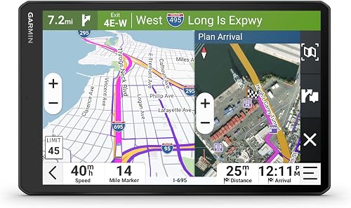 Garmin dēzl™ OTR1020, Extra-Large 10” GPS Truck Navigator (Renewed)