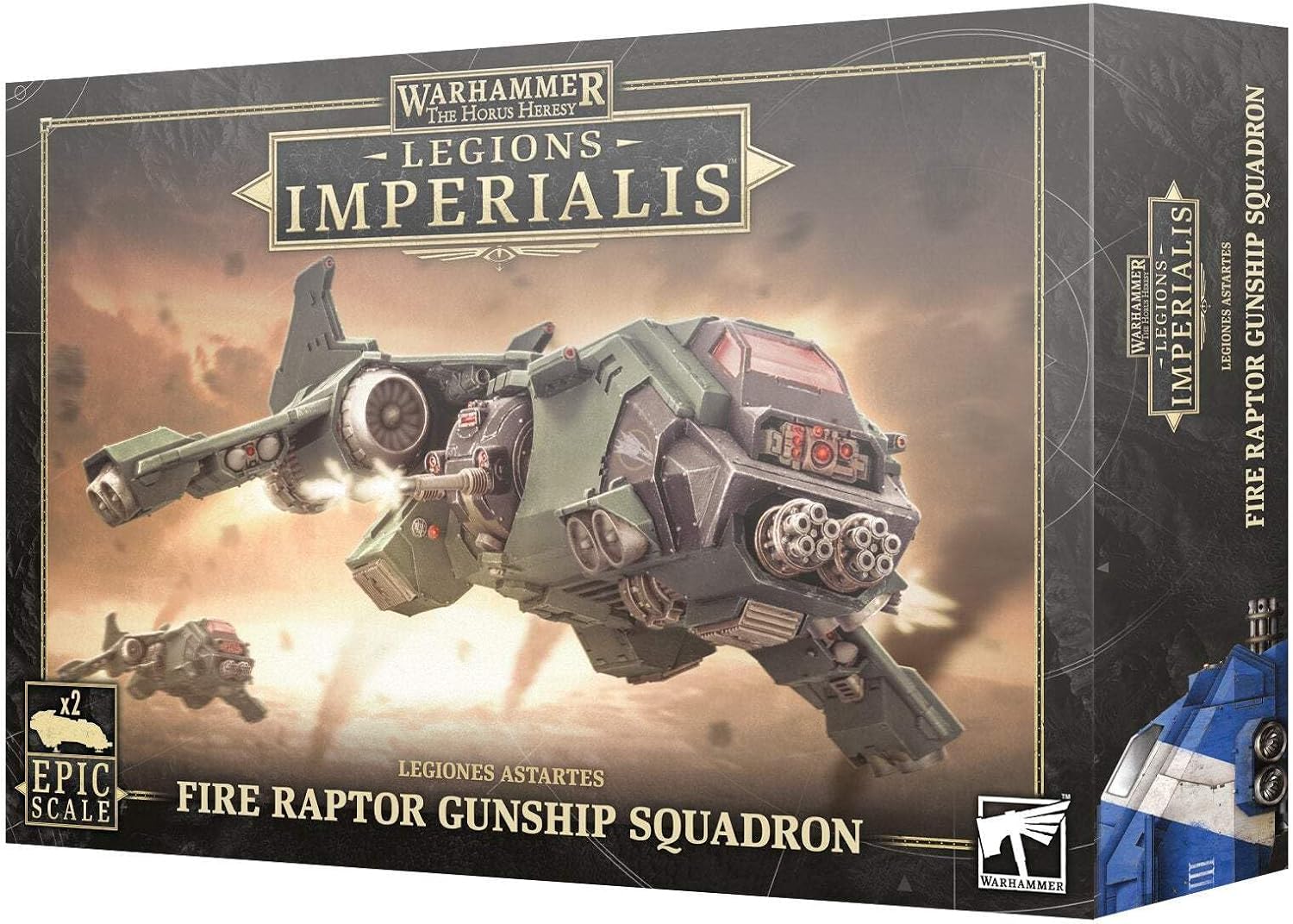 Warhammer Games Workshop Horus Heresy - Legions Imperalis: Fire Raptor Gunship Squadron [Epic Scale]