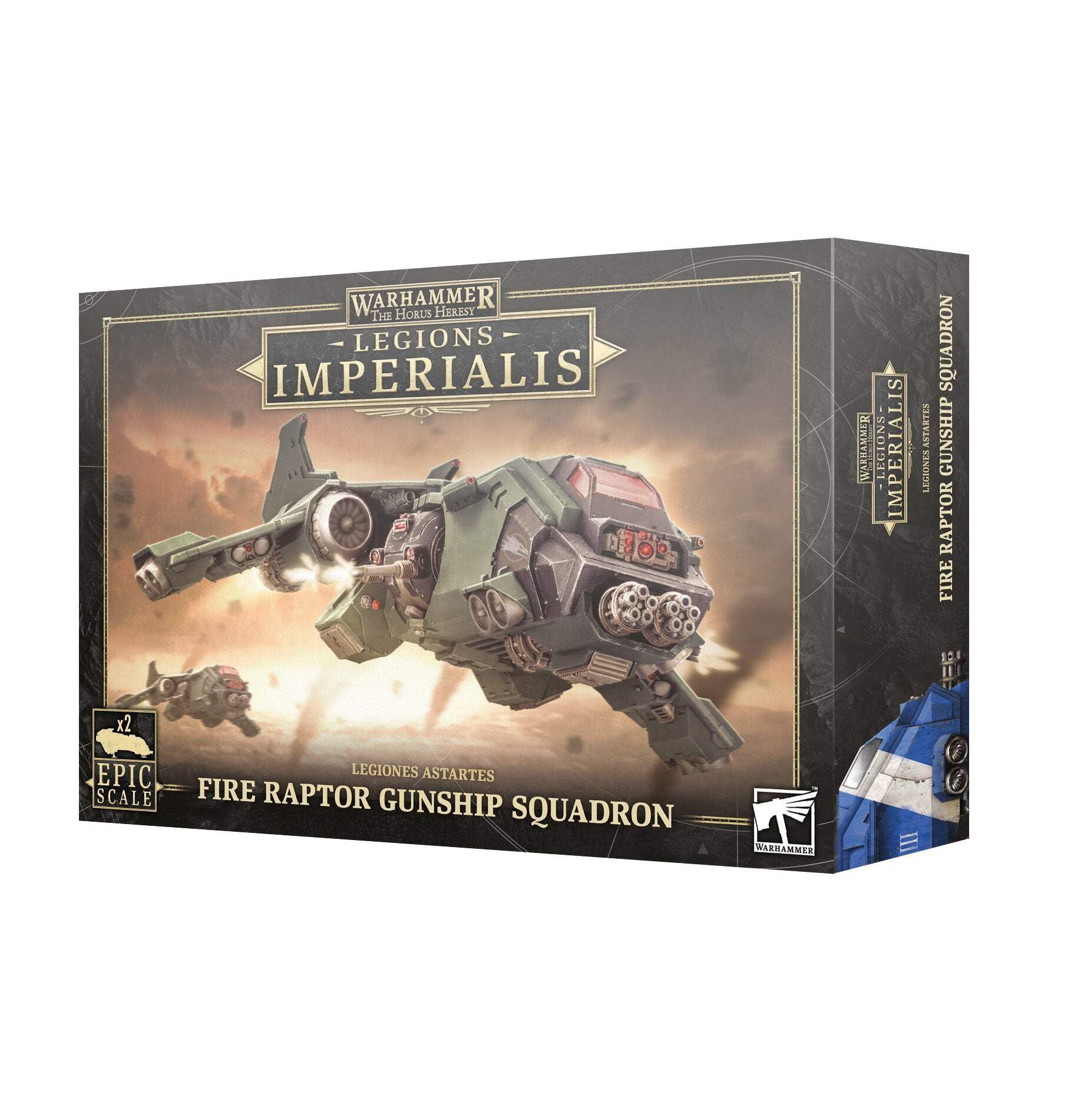 Warhammer Games Workshop Horus Heresy - Legions Imperalis: Fire Raptor Gunship Squadron [EPIC SCALE]