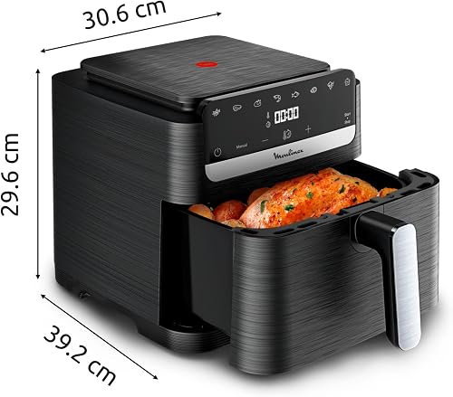 Moulinex Easy Fry Compact, Air fryer, Compact design, XL capacity 7.5 L, Intuitive touch screen, EZ8618F0 - 7