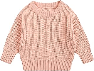Jersey de invierno para niños y niñas, ropa informal, suéter para bebé, niños, niñas, cálido y suave top