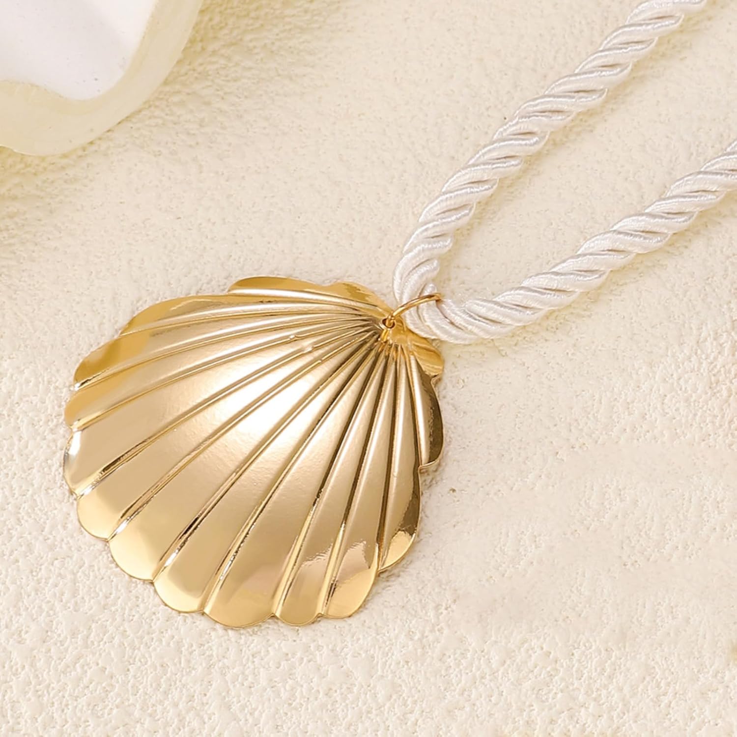 Frodete Starfish Necklace for Women Beach Necklaces Jewelry for Women Layered Choker Beach Necklace Drop Dangle for Summer Beach Vacation Outfits - Image 5