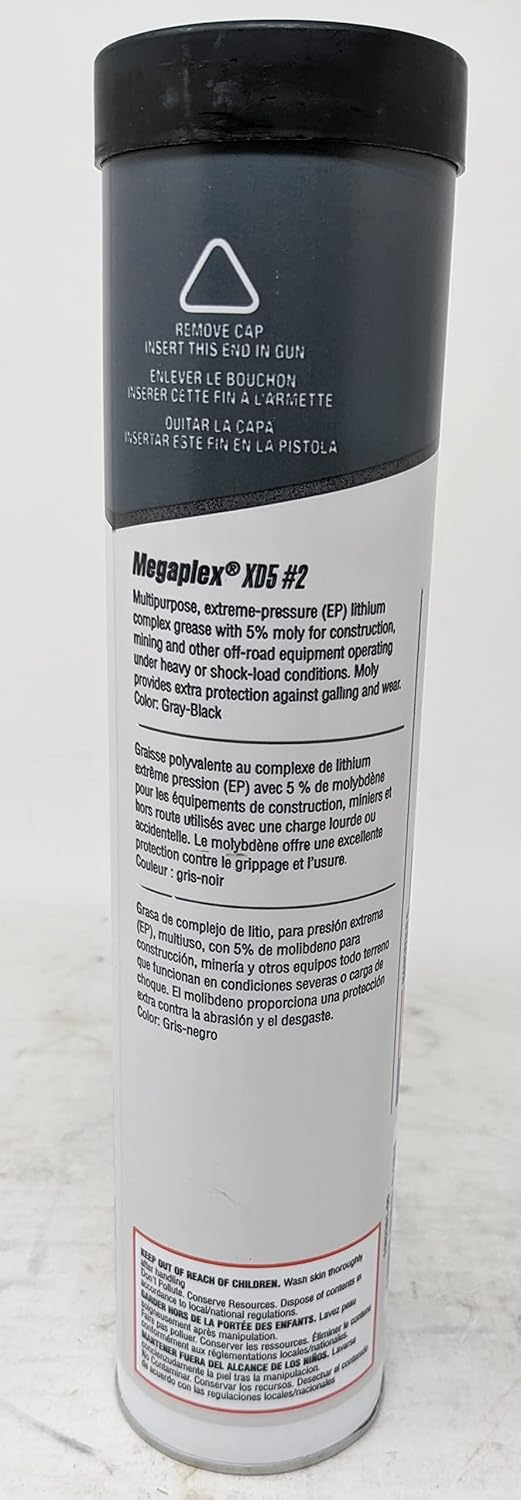 Megaplex XD5 14oz Grease Tube 1082381 (5-Pack)