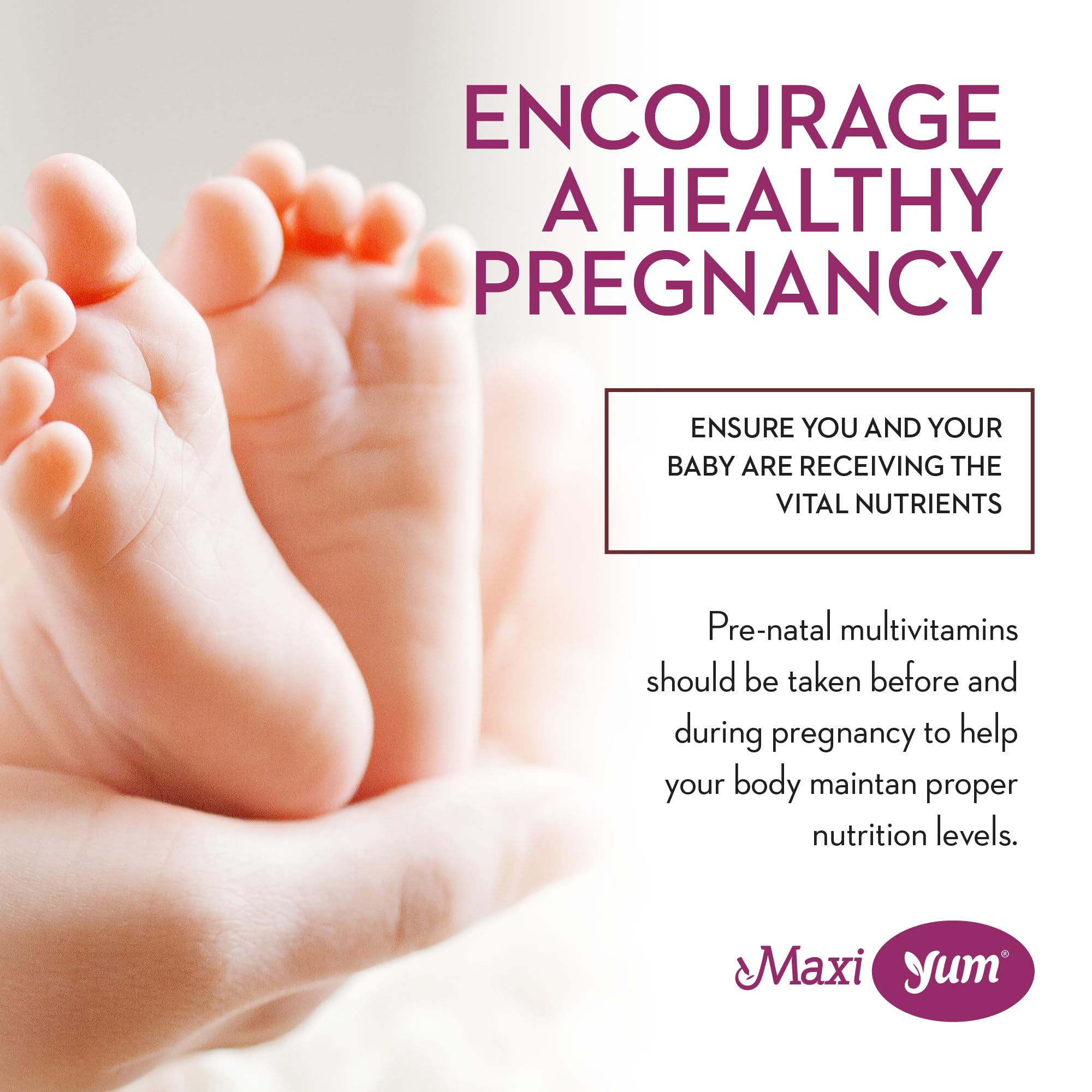 Maxi Health® Prenatal Gummies for Women with Folic Acid & Iron (60 Count) — Amazon image 5