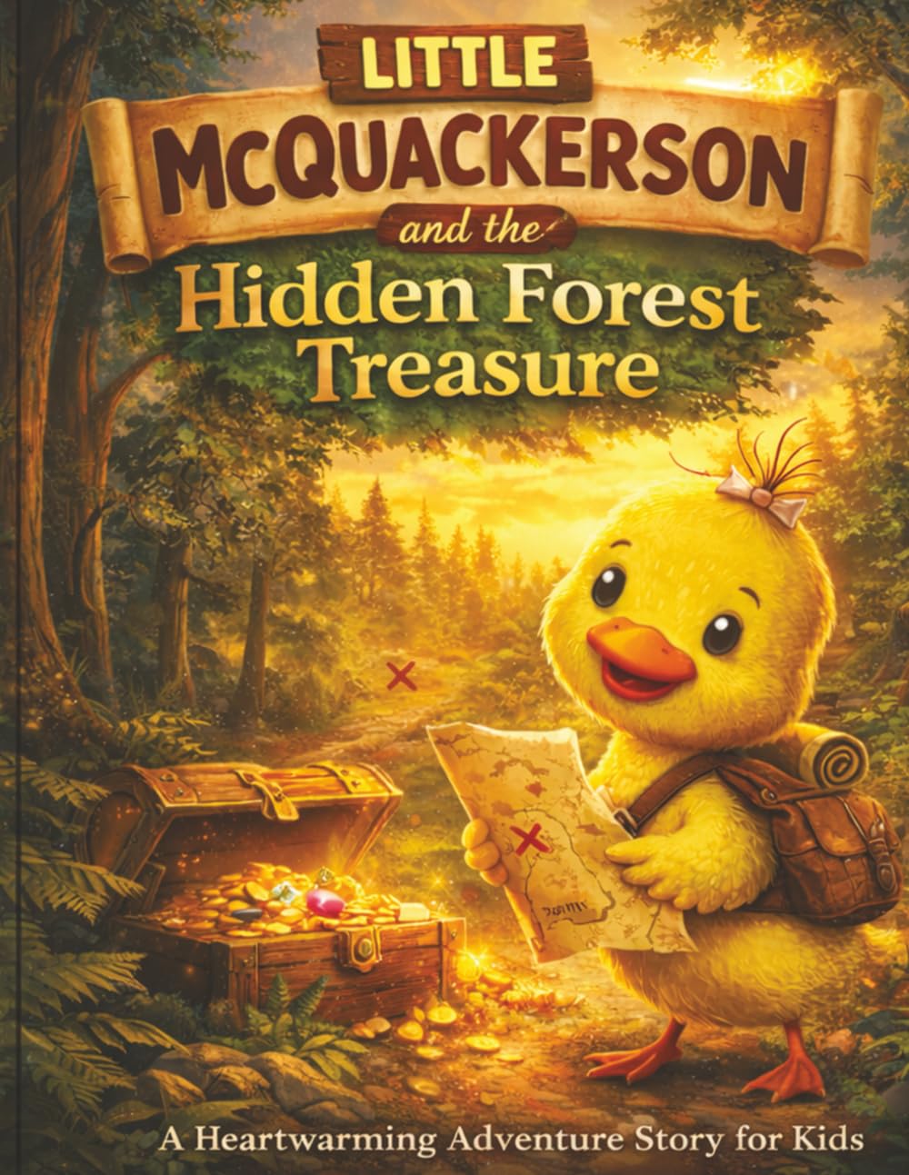 Little McQuackerson’s Treasure Adventure: A Fun and Heartwarming Adventure Story Book for Kids Ages 4–8: Little McQuackerson’s Treasure Adventure: A ... Adventure Story Book for Kids Ages 4–8