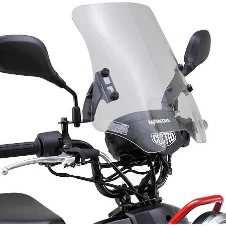 Amazon デイトナ バイク用 スクリーン クロスカブ ウインドシールド Hcシリーズ ロング クリアー 92384 車 バイク 車 バイク