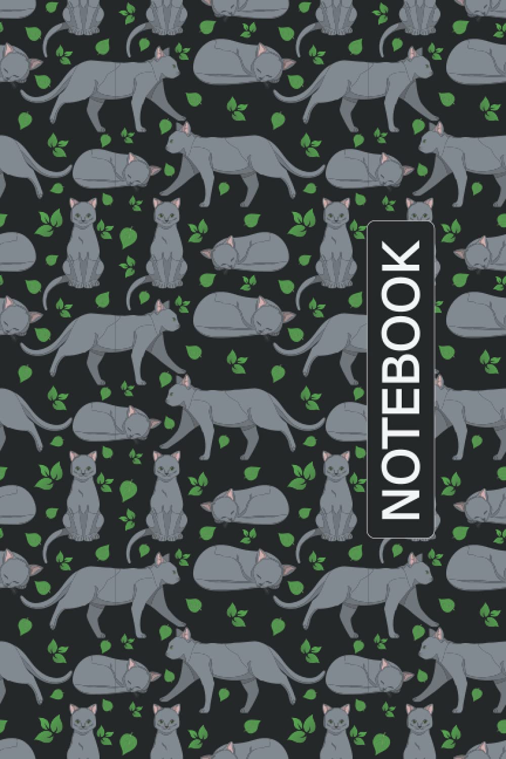 Russian Blue Notebook: Russian Blue Pattern Sketching, Sketch Drawing, Notebook For Men, Women, Girls, Boys And Kids