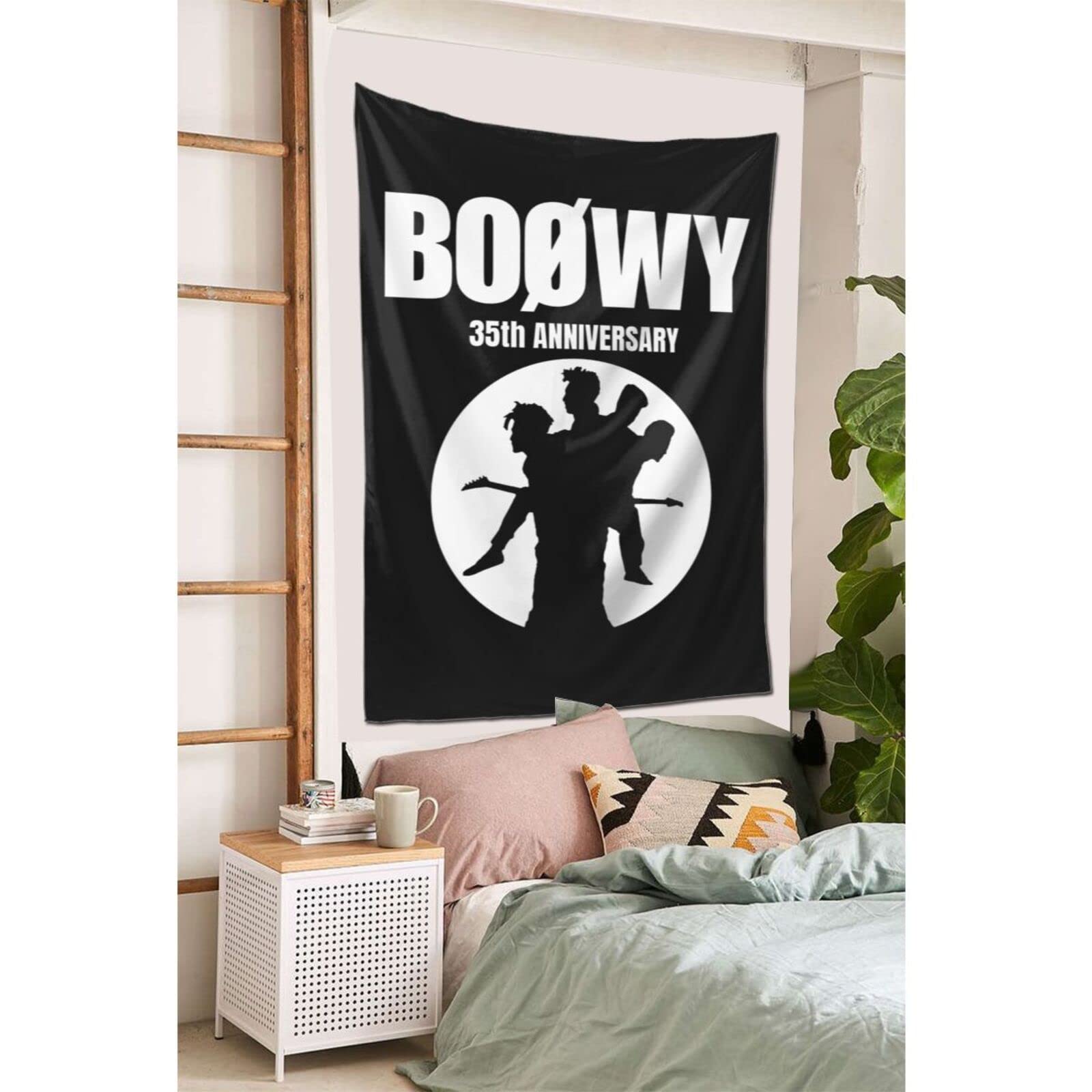 Amazon.co.jp: タペストリー ボウイ Boowy Boøwy グッズ 壁掛け 装飾布