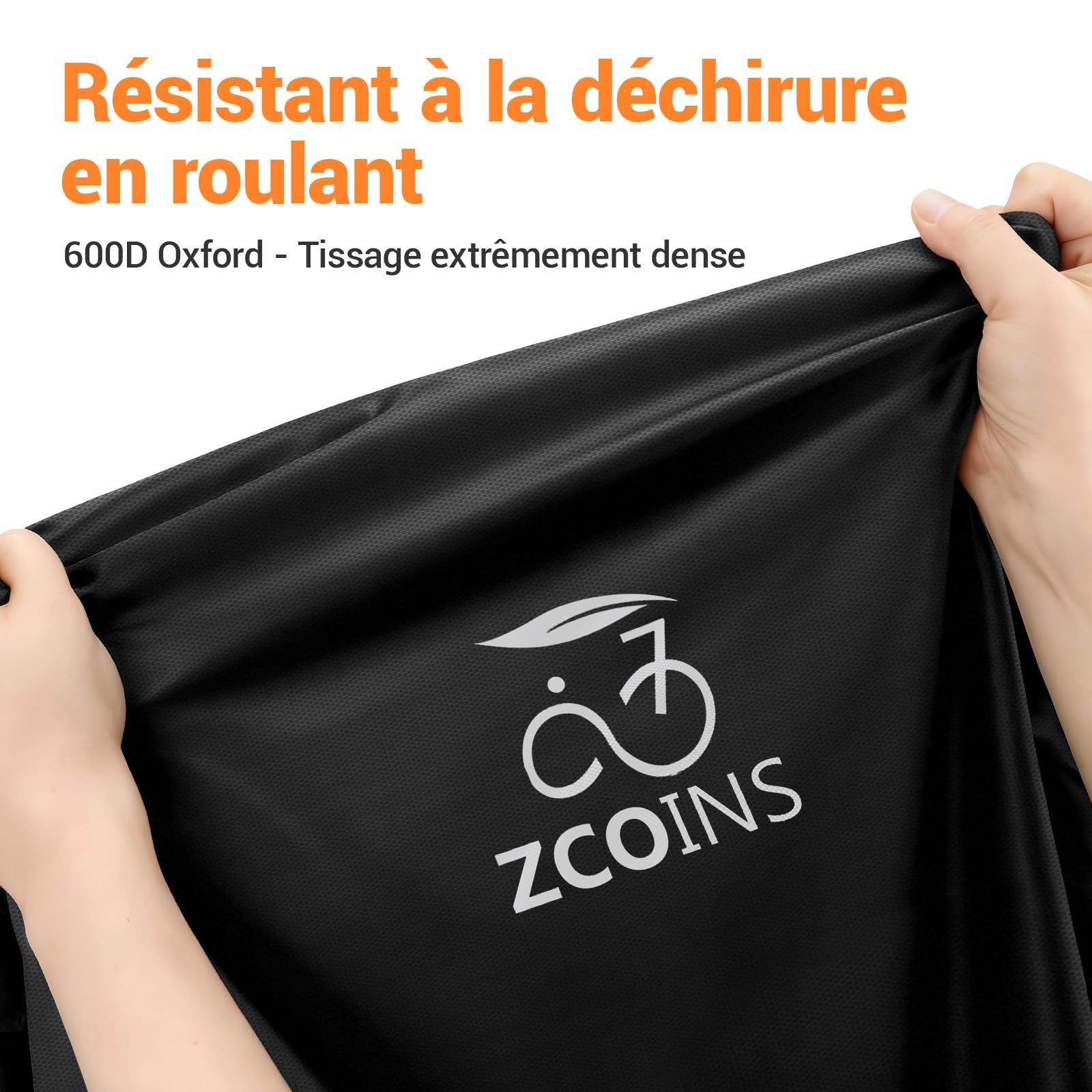 Housse de transport pour 2 vélos pour Porte-Vélos à Plateforme sur Attelage | Bâche 600D Oxford Imperméable & Anti-déchirure, Protection Complète Contre la Pluie, la Poussière et les UV