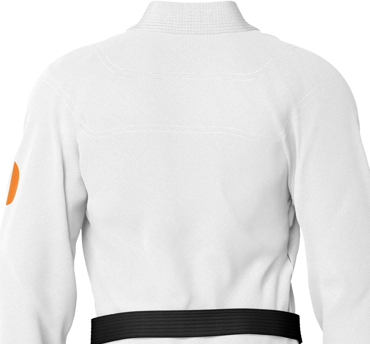 Premium Irish White Sublimation Brazilian Pearl Weave Jiu Jitsu Gi - Built in Rash Guard - with Rash Guard Lining (BJJ GI)
