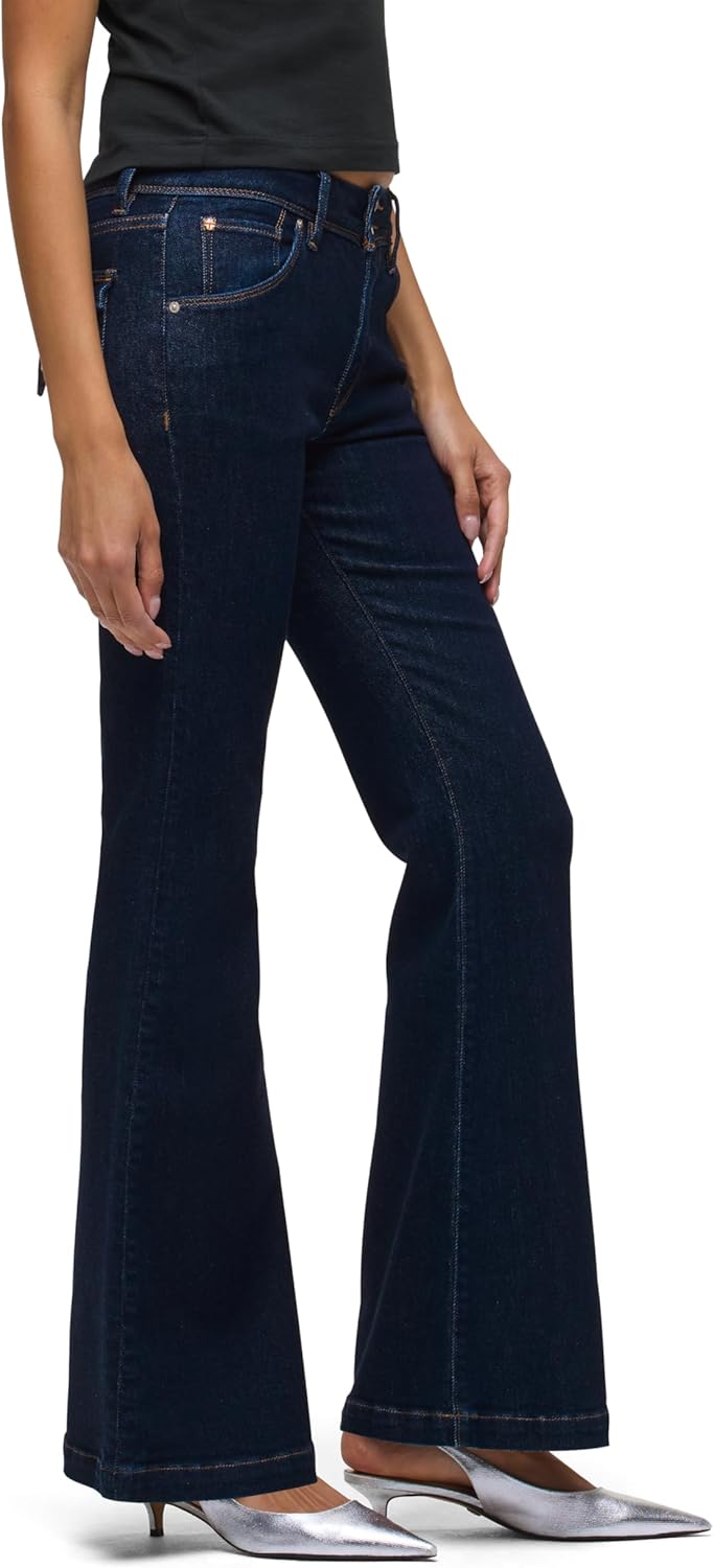 HUDSON Women's Dana High-Rise Flare Leg Jean - Image 2