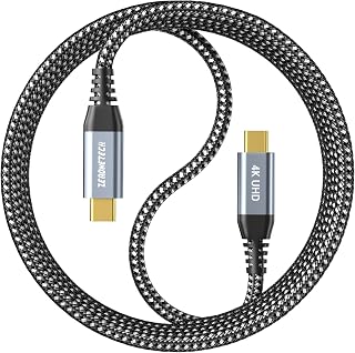 ZeroneTeck USB C Data Cable 20Gbps 3FT, USB C 3.2 Gen 2X2 4K@60Hz Video UHD