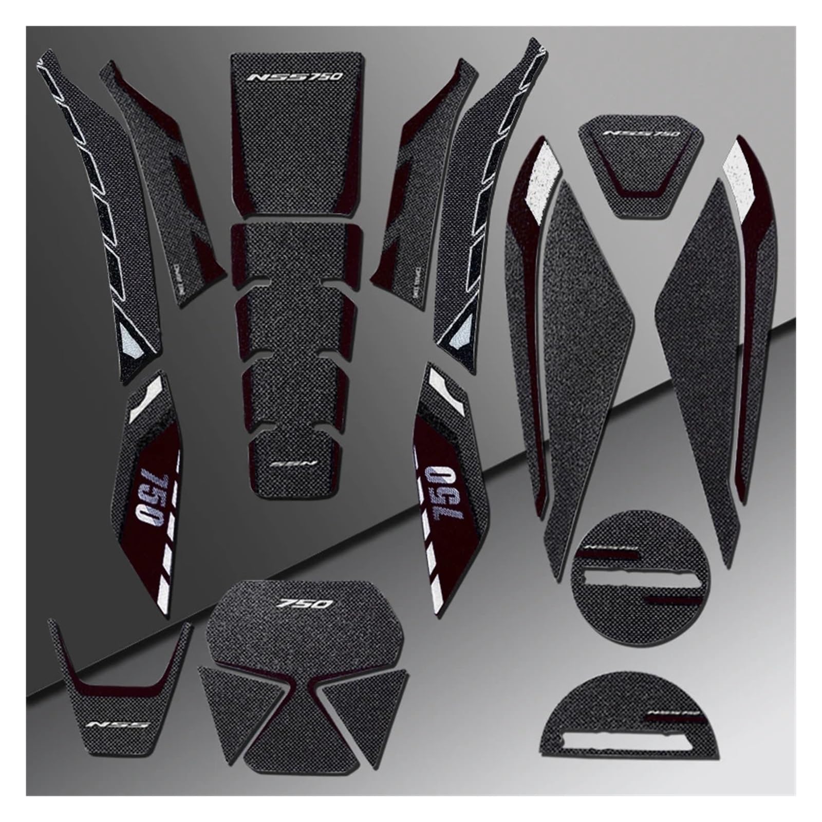 Motorcycle Gas Tank pad for Hond&a NSS 750 Forza FORZA750 NSS750 Motorcycle Decals Accessories Fuel Tank Decorative Protective Stickers