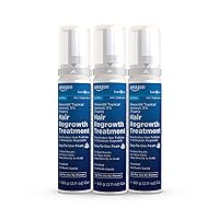 Vista 5 de Yaxa Basic Care Minoxidil Aerosol Tópico, Espuma al 5% Tratamiento para el Crecimiento del Cabello para Hombres, Sin Fragancia, Suministro de 3