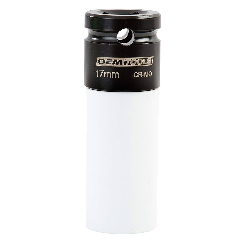 OEMTOOLS 24469 1/2 Inch Drive 17mm Flower Lug Bolt Impact
