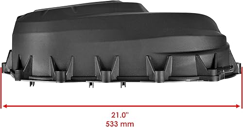 Miniatura 2 de Caltric Cubierta del variador de embrague exterior compatible con Can-am Commander 1000 800 EFI 2011 2012 2013 2014