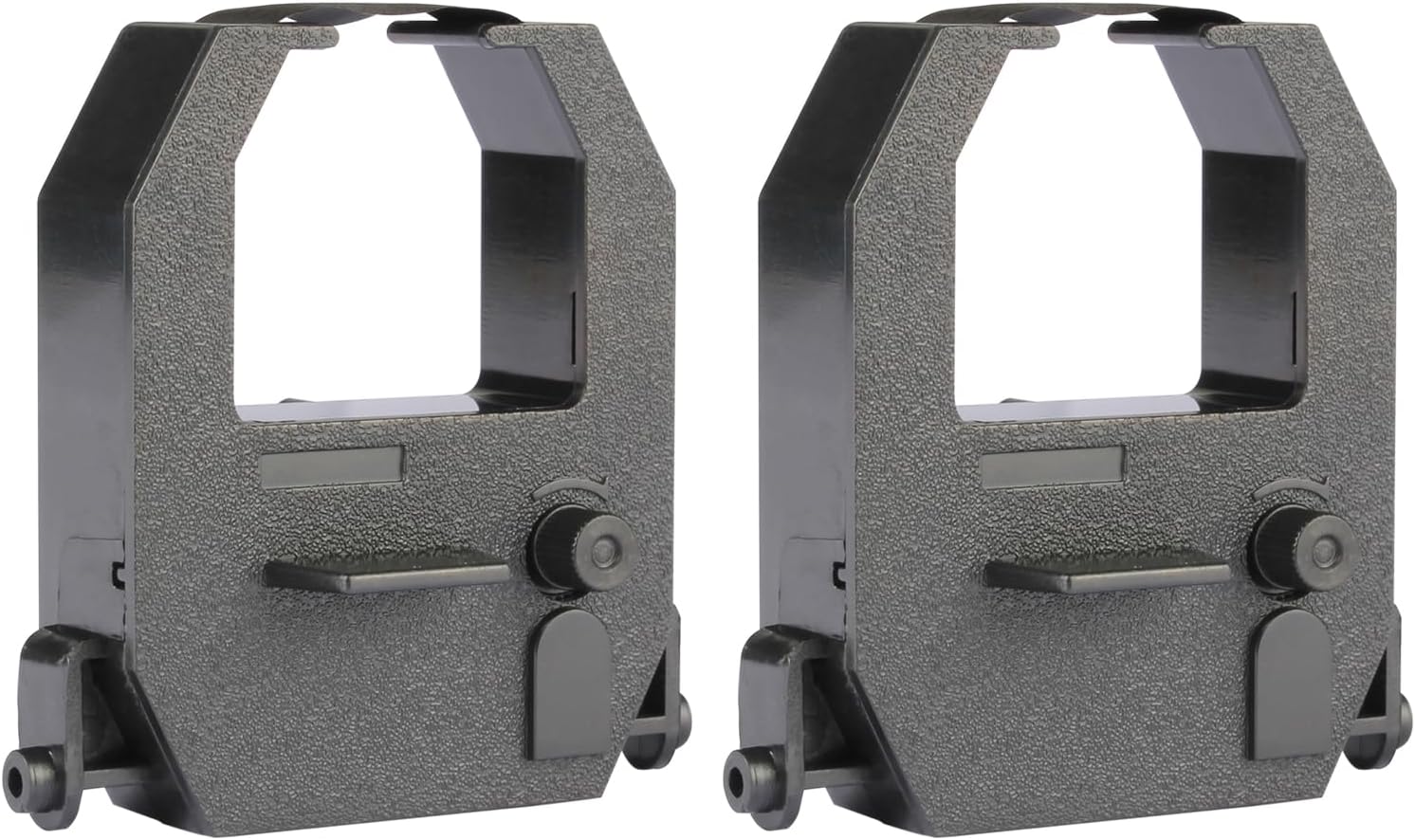 Bigger Compatible Ribbons Replacement for Amano CE-315151 ribbons, Compatible with all TCX and PIX series also BX-6000 Series, Individually Sealed, 2 Black