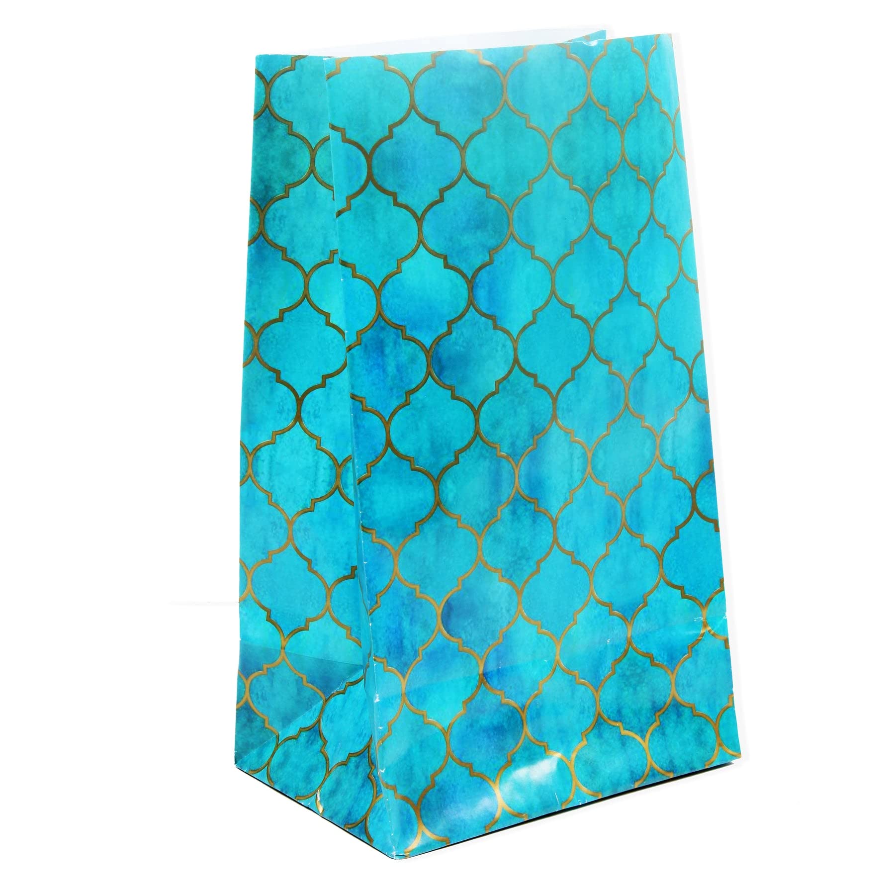 See full amazon price history chart for Little Birdie Gift Pouch Bag Morroccan Trellis Aqua Shimmer | Printed Paper Gift Bags for Return Gifts, Accessories & Multipurpose - Chocolate, Flower, Hamper Packing Bag Size -L 30.3 X W 16.2 X D 11.3cm 6Pc Little Birdie Gift Pouch Bag Morroccan Trellis Aqua Shimmer | Printed Paper Gift Bags for Return Gifts, Accessories & Multipurpose - Chocolate, Flower, Hamper Packing Bag Size -L 30.3 X W 16.2 X D 11.3cm 6Pc (B0BKSKGGYM) Amazon Price History, Amazon Price Tracker