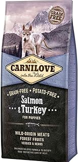 CARNILOVE Getreidefreies Lachs und Truthahn Welpenfutter - 1,5kg product image
