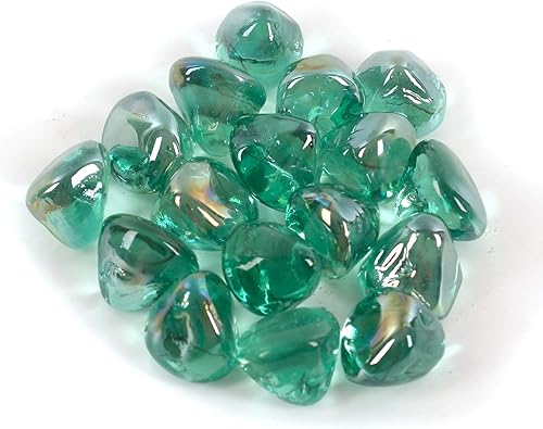 Grava reflectante de vidrio de fuego, gemas de fuego, gotas de fuego, piedras de vidrio de fuego, piedras para pecera, acuario, decoración de jardín