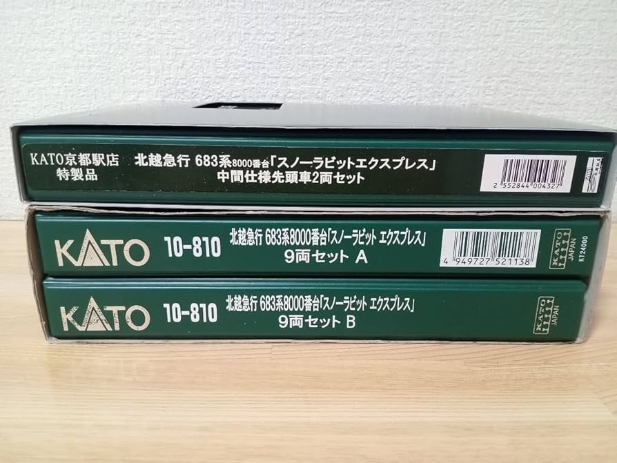 KATO 683はくたか+α 本年最初の入線は683系8000番台「スノーラビット エクスプレス