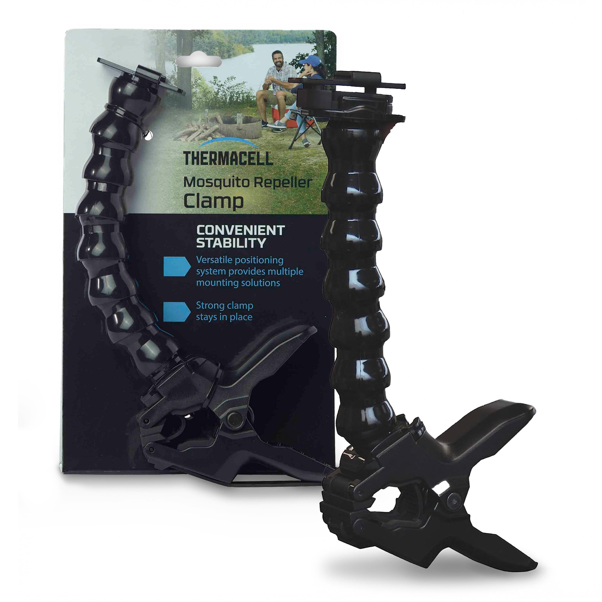 Thermacell Multipurpose Clamp for Portable Mosquito Repellers; Compatible with Any Thermacell Portable Repeller; Adjust and Position The Strong,