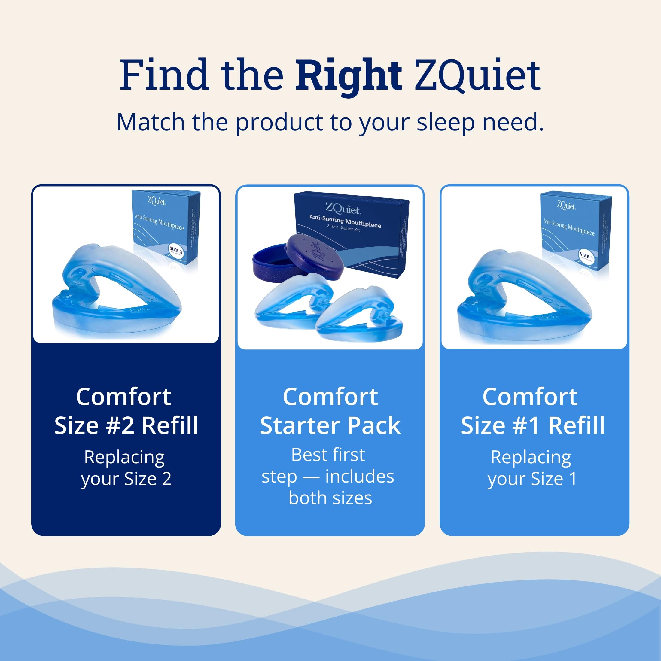 Z Quiet ズィークヮィェット　2サイズ Amazon.co.jp: ズィークヮィェット ZQuiet 米国製 サイズ2 顎 前方